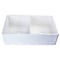Alfi Brand 32" Decorative Lip Apron Dbl Bowl Fireclay Farmhouse Kitchen Sink, WHT AB539-W - alternate 10
